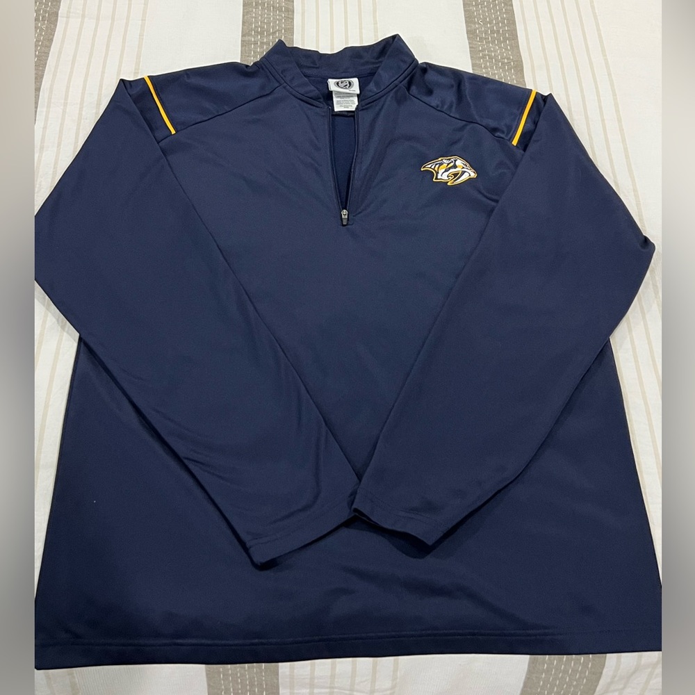 Nashville Predators 1/4 zip pullover